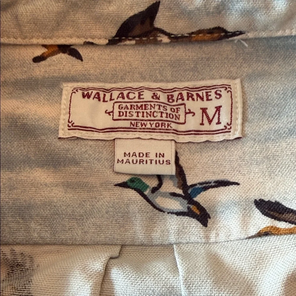 J. Crew x Wallace & Barnes Men's Nature Print Casual Shirt